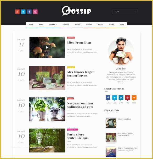Free Blogger Templates Look Like Website Of 30 Creative Blog themes & Templates