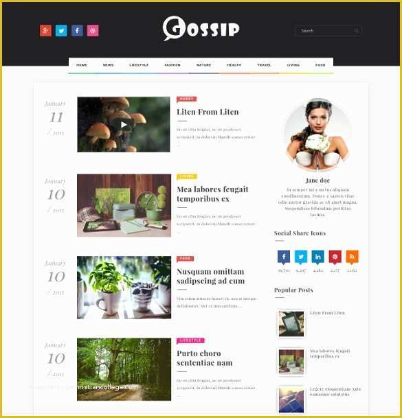 Free Blogger Templates Look Like Website Of 30 Creative Blog themes &amp; Templates