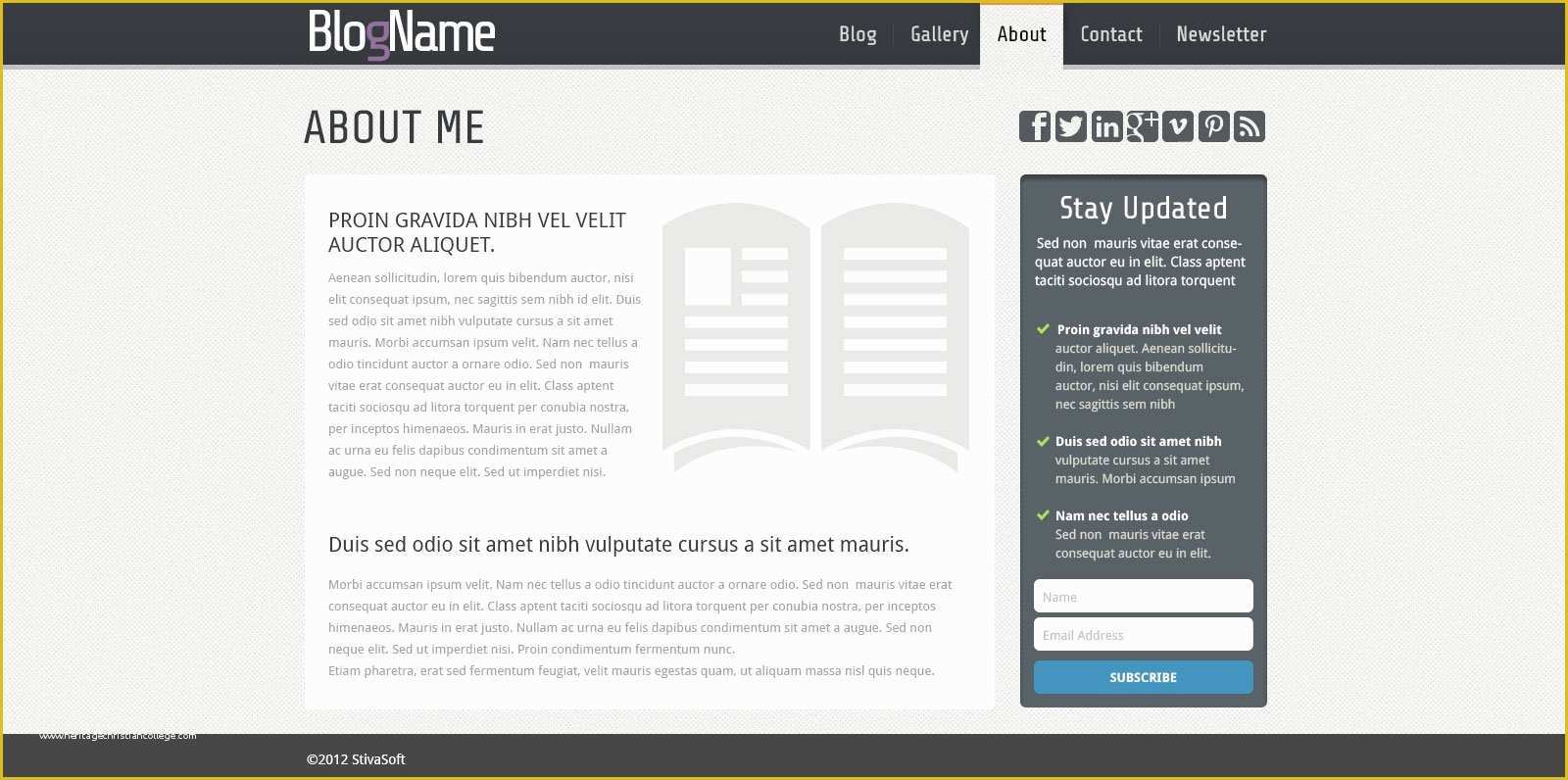 Free Blogger Templates Look Like Website Of Free Blogger Template Blog Website Design