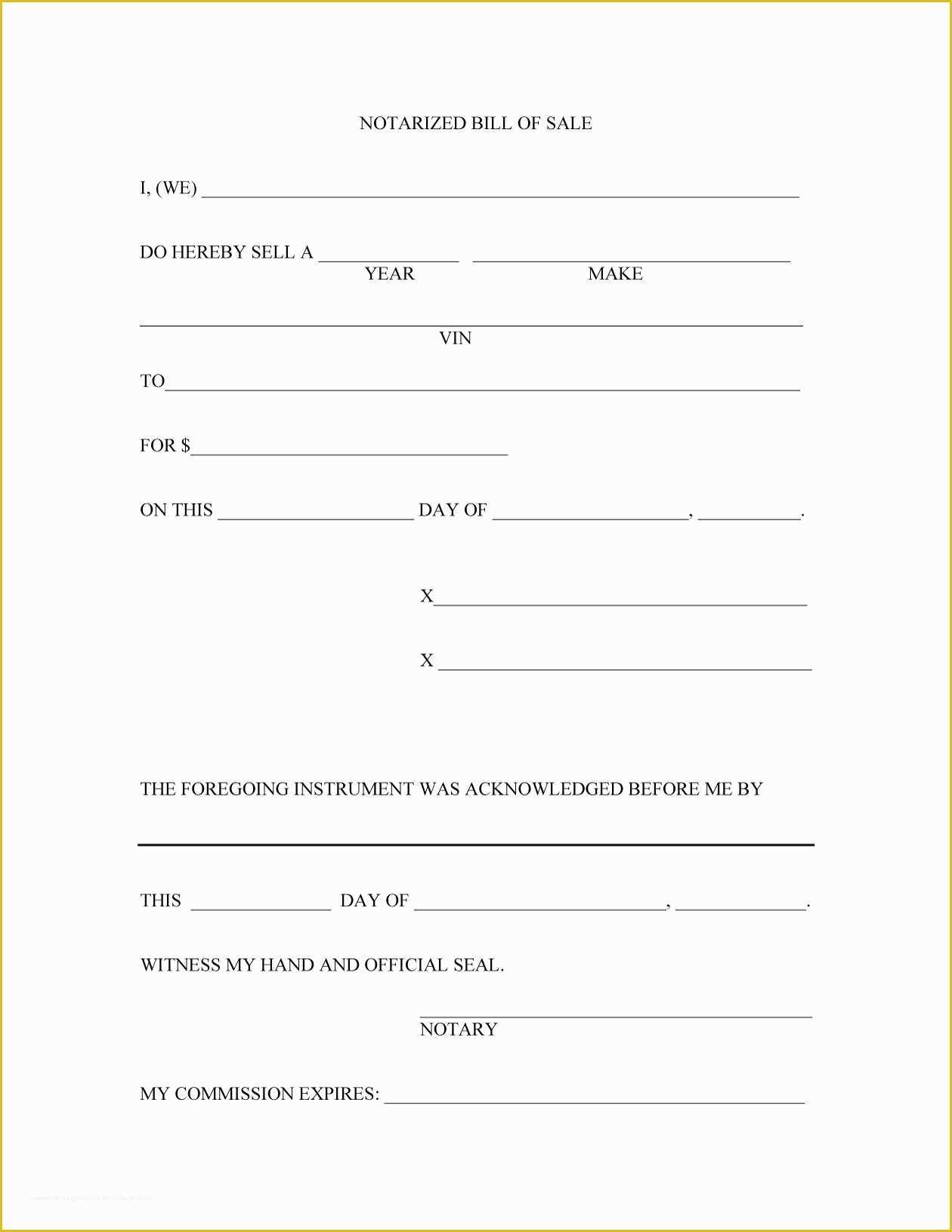 Free Boat Sharing Agreement Template Of 46 Fee Printable Bill Of Sale Templates Car Boat Gun