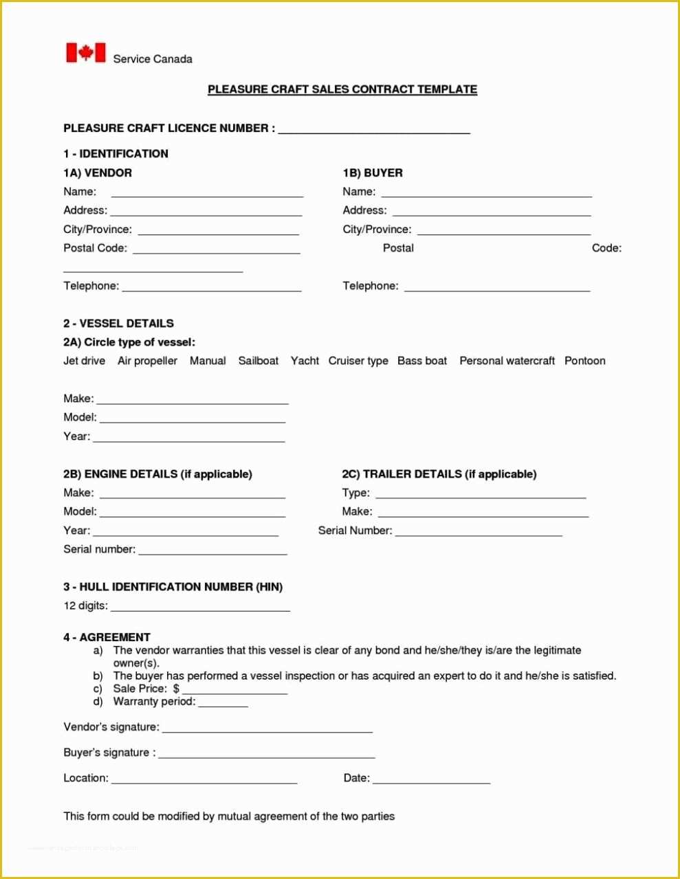 61 Free Boat Sharing Agreement Template