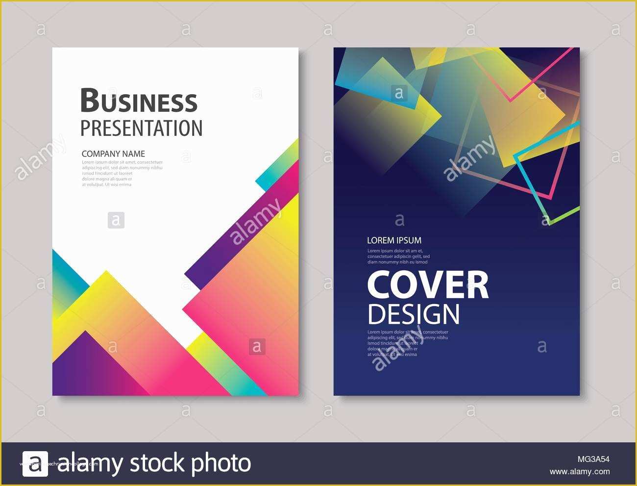 Free Book Cover Design Templates Of Abstract Gra Nt Modern Geometric Flyer and Poster Design