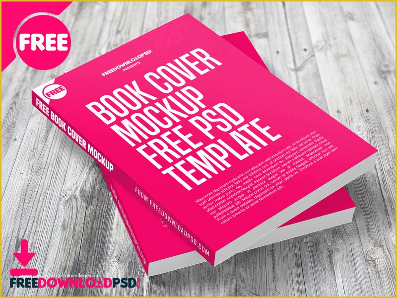 Free Book Cover Design Templates Of Book Cover Mockup Free Psd Template by Free Download Psd