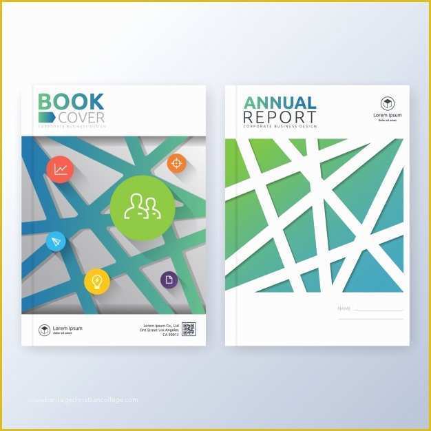 Free Book Cover Templates Of Book Cover Template Design Vector