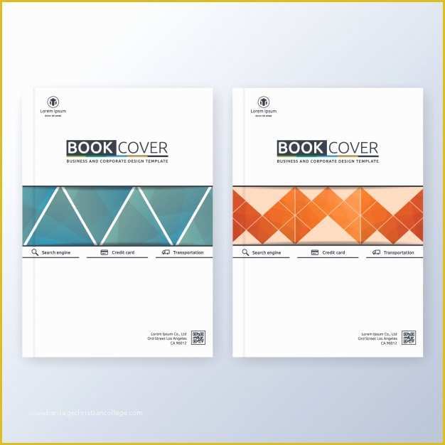 Free Book Jacket Template Of Book Cover Template Vector