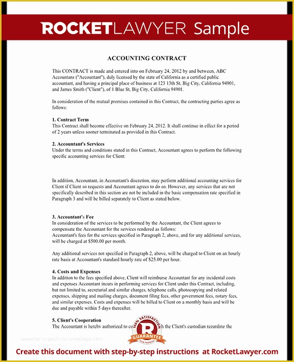 Free Bookkeeping Services Agreement Template Of Bookkeeping Contract Agreement with Template