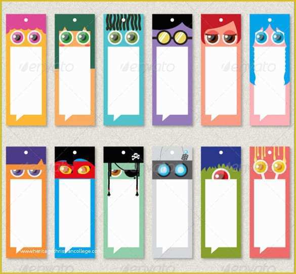Free Bookmark Templates Of 12 Best Coloring Bookmark Templates for Kids