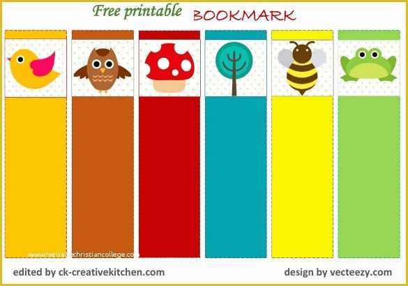 Free Bookmark Templates Of 14 Free Bookmark Templates Psd Vector Eps