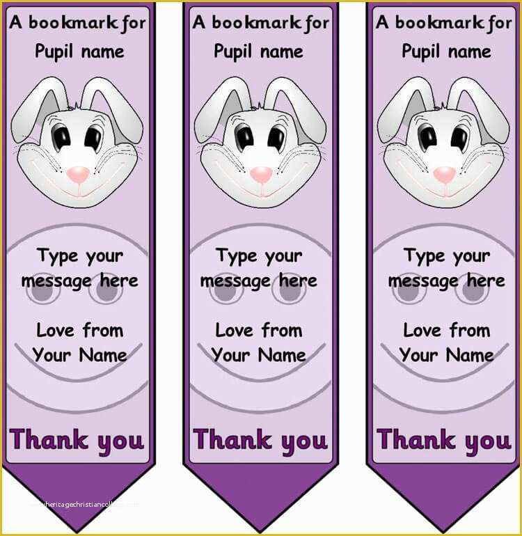 Free Bookmark Templates Of 28 Free Bookmark Templates Design Your Bookmarks In Style
