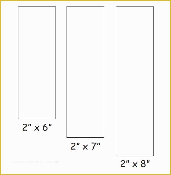 Free Bookmark Templates Of Blank Bookmark Template 135 Free Psd Ai Eps Word