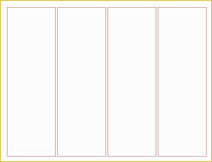 Free Bookmark Templates Of Printable Bookmark Template