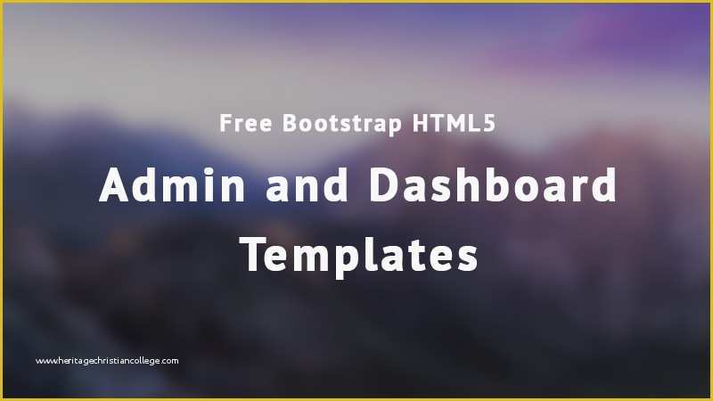 Free Bootstrap Admin Templates 2017 Of 20 Free Bootstrap Admin and Dashboard Templates Uideck