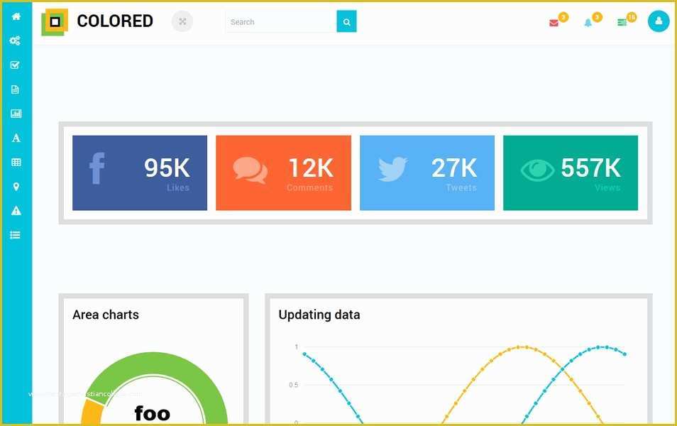 Free Bootstrap Admin Templates 2017 Of 90 Best Free Bootstrap 4 Admin Dashboard Templates 2019