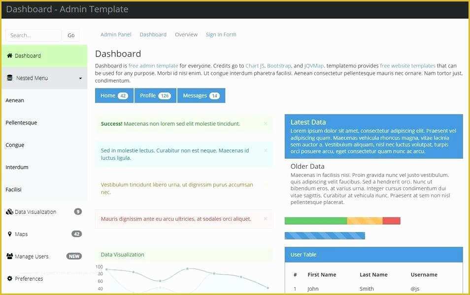 Free Bootstrap Admin Templates 2017 Of Download source File Below HTML5 Bootstrap Templates Free