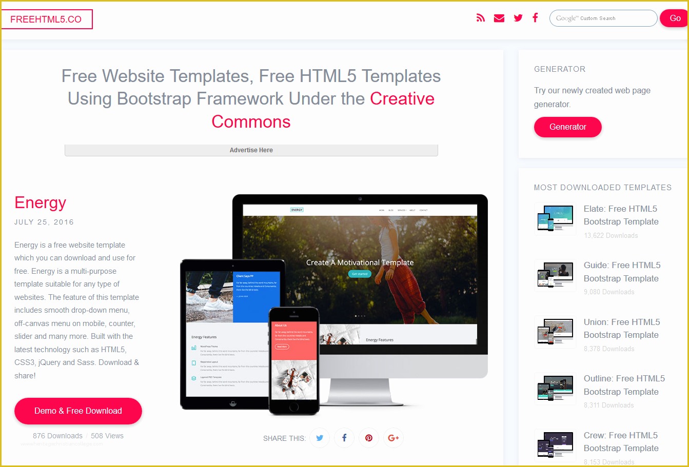 Free Bootstrap Templates 2016 Of 5 Free Responsive Bootstrap themes & Templates Websites