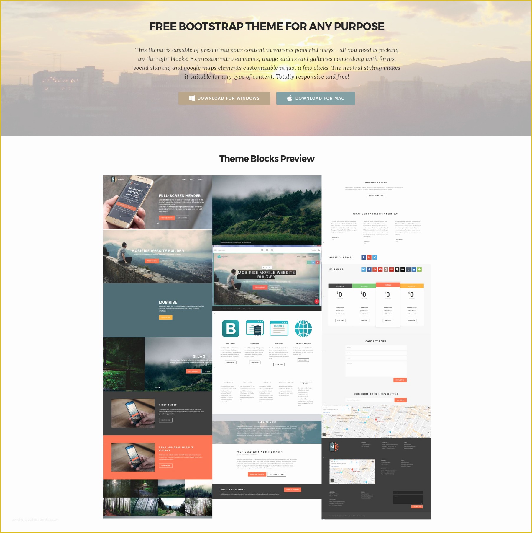 Free Bootstrap Templates 2016 Of 55 Best Free Bootstrap Templates 2018