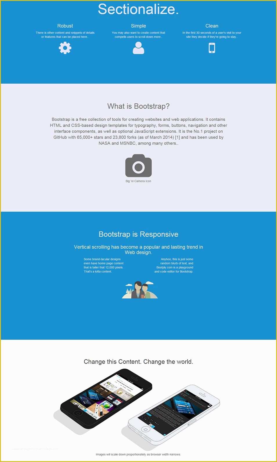 Free Bootstrap Templates 2016 Of 78 Free Bootstrap themes & Templates