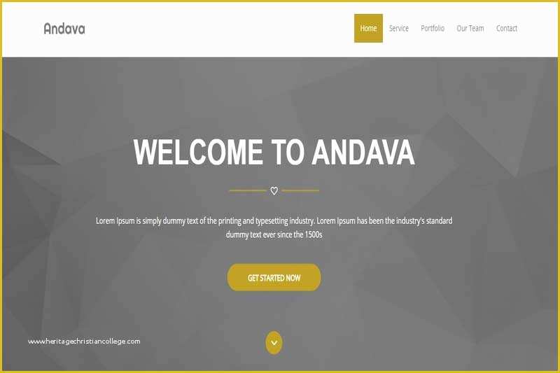 Free Bootstrap Templates 2016 Of andava Free Bootstrap Template 2016