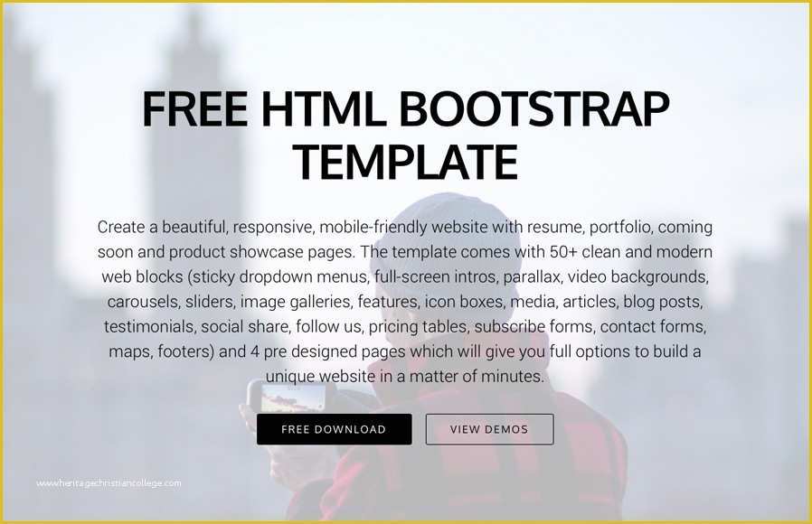 Free Bootstrap Templates 2017 Of 10 Most Promising Free Bootstrap 4 Templates for 2017