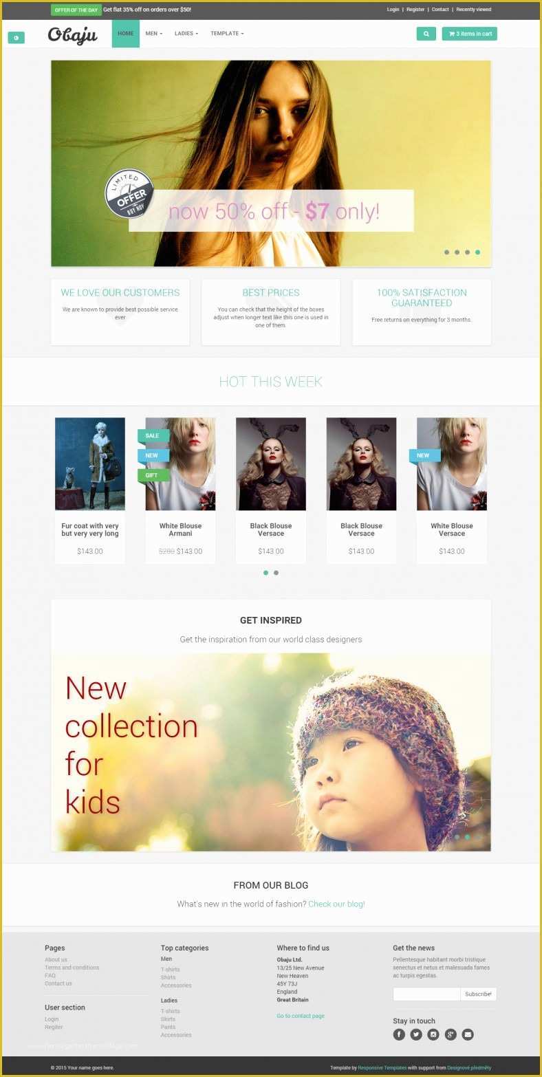 Free Bootstrap Website Templates Of 9 Free E Merce Website Templates