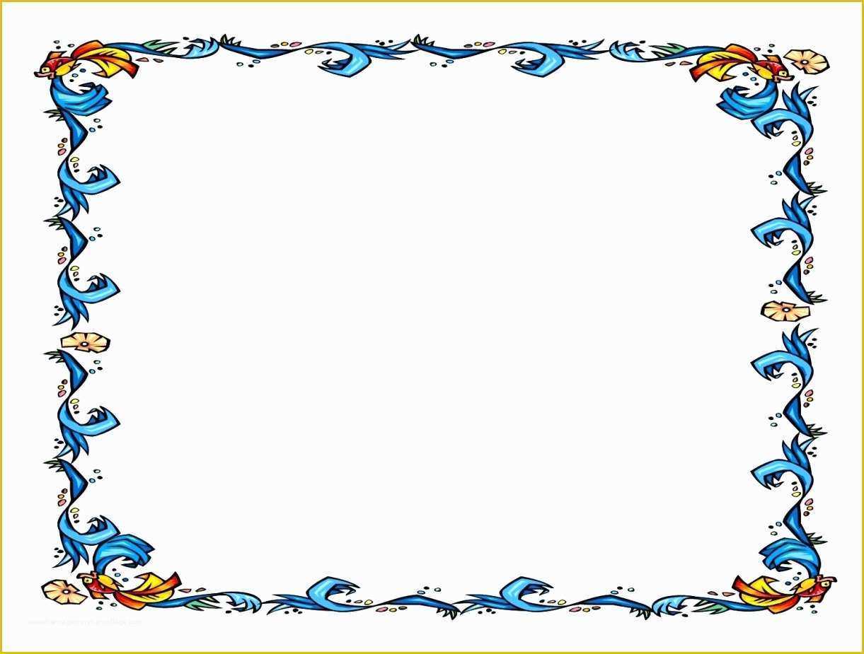 Free Border Templates for Powerpoint Of Border Template for Word Mughals