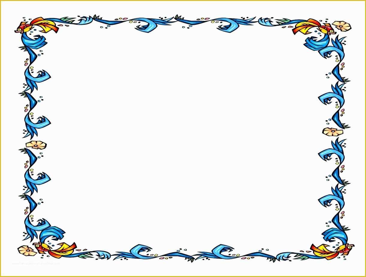 Free Border Templates for Powerpoint Of Border Template for Word Mughals