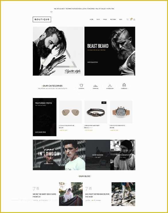 Free Boutique Templates for Website Of 19 Boutique Website themes & Templates