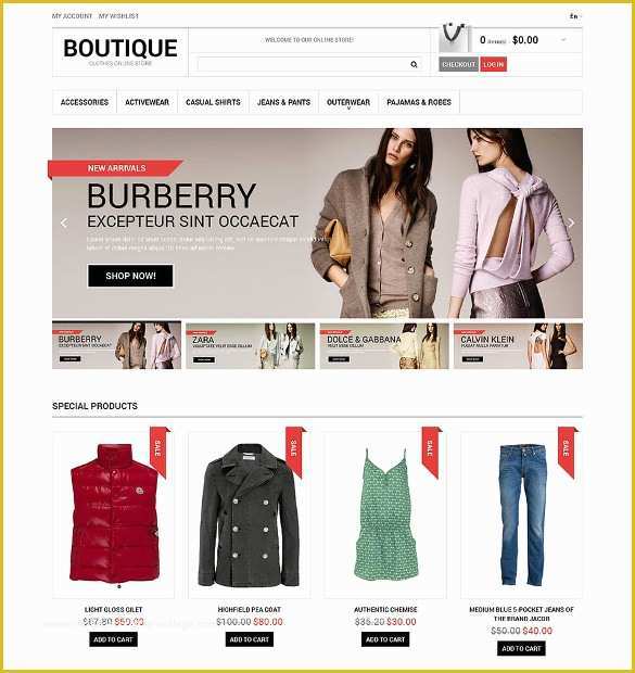 Free Boutique Templates for Website Of 19 Boutique Website themes & Templates