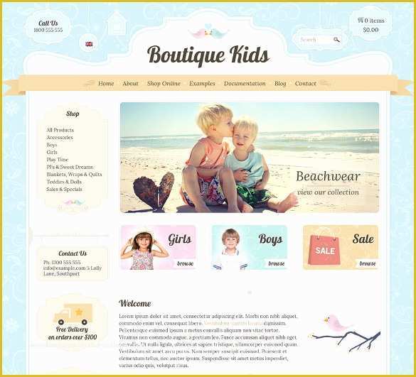 Free Boutique Templates for Website Of 19 Boutique Website themes & Templates