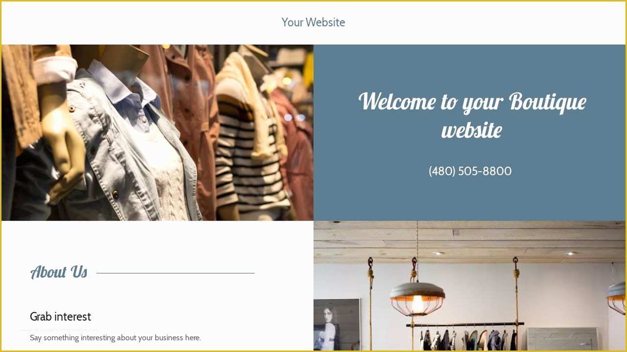 Free Boutique Templates for Website Of Boutique Website Templates
