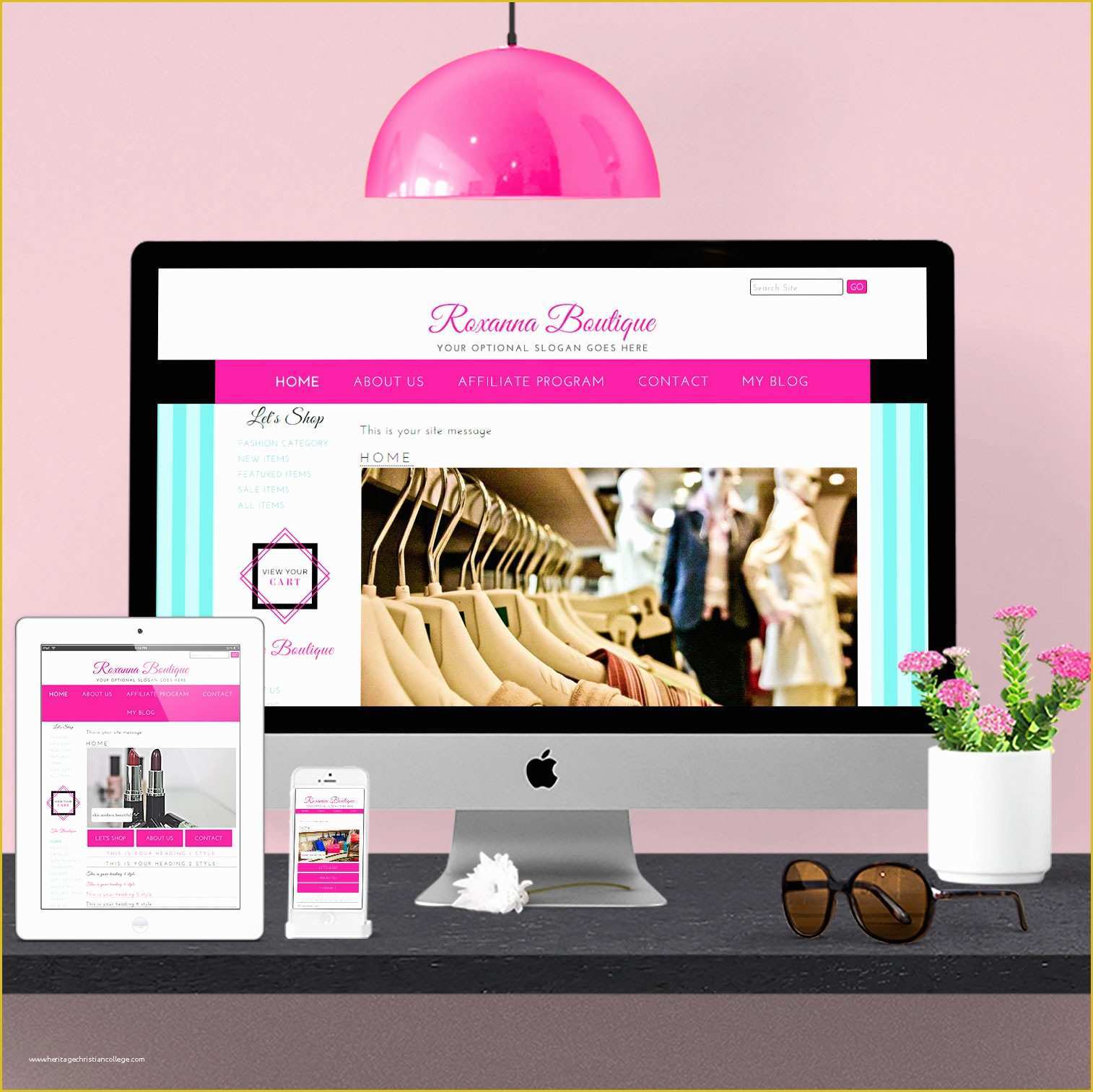 free-boutique-templates-for-website-of-roxanna-responsive-website