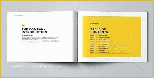 Free Brand Guidelines Template Of Brand Guidelines Template Indesign Free Manual Design