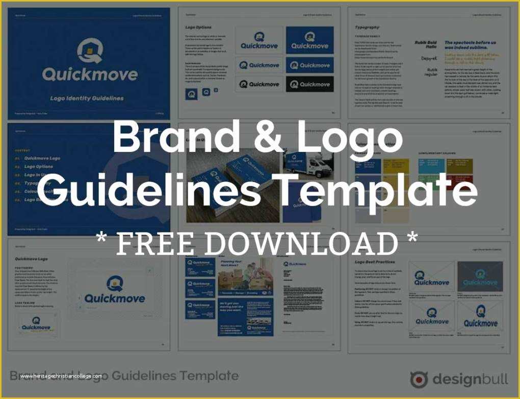 Free Brand Guidelines Template Of Free Brand and Logo Guidelines Template Designbull