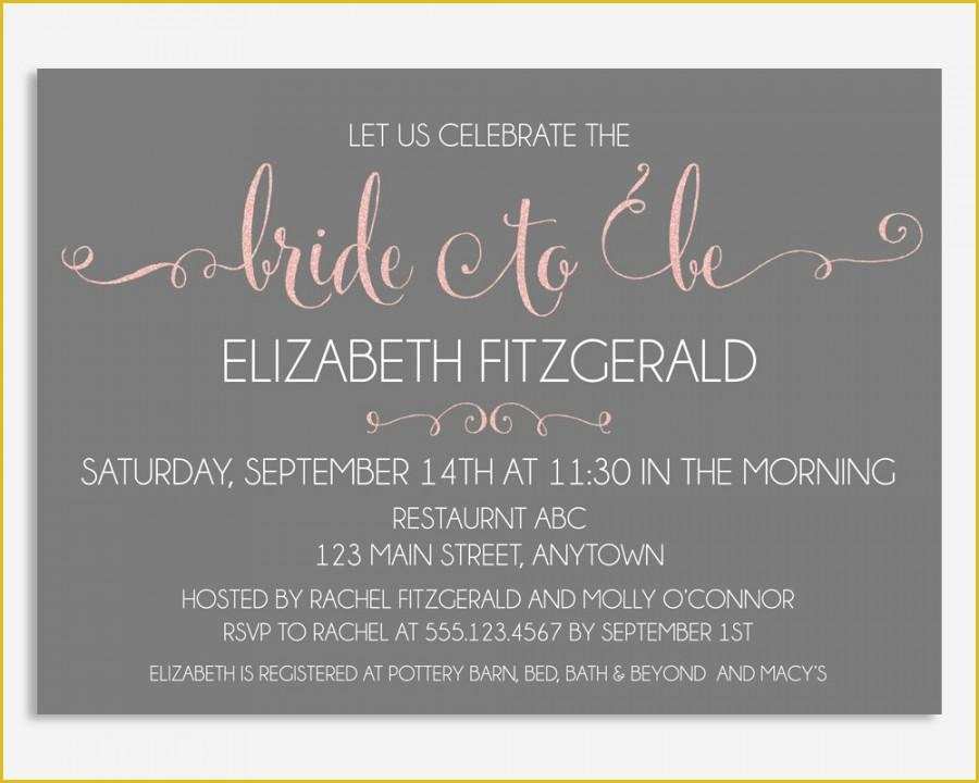 Free Bridal Shower Invitation Templates Downloads Of Bridal Shower Invitation Template Bridal Shower