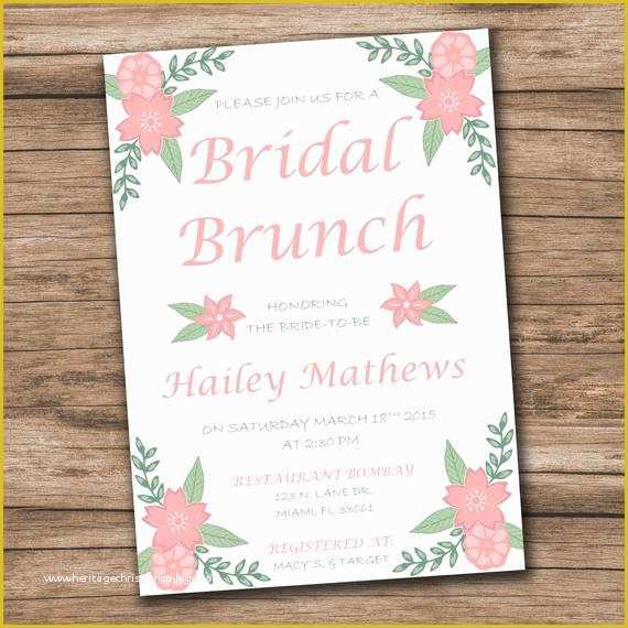 Free Bridal Shower Invitation Templates for Word Of Bridal Shower Invitation Template Download Instantly