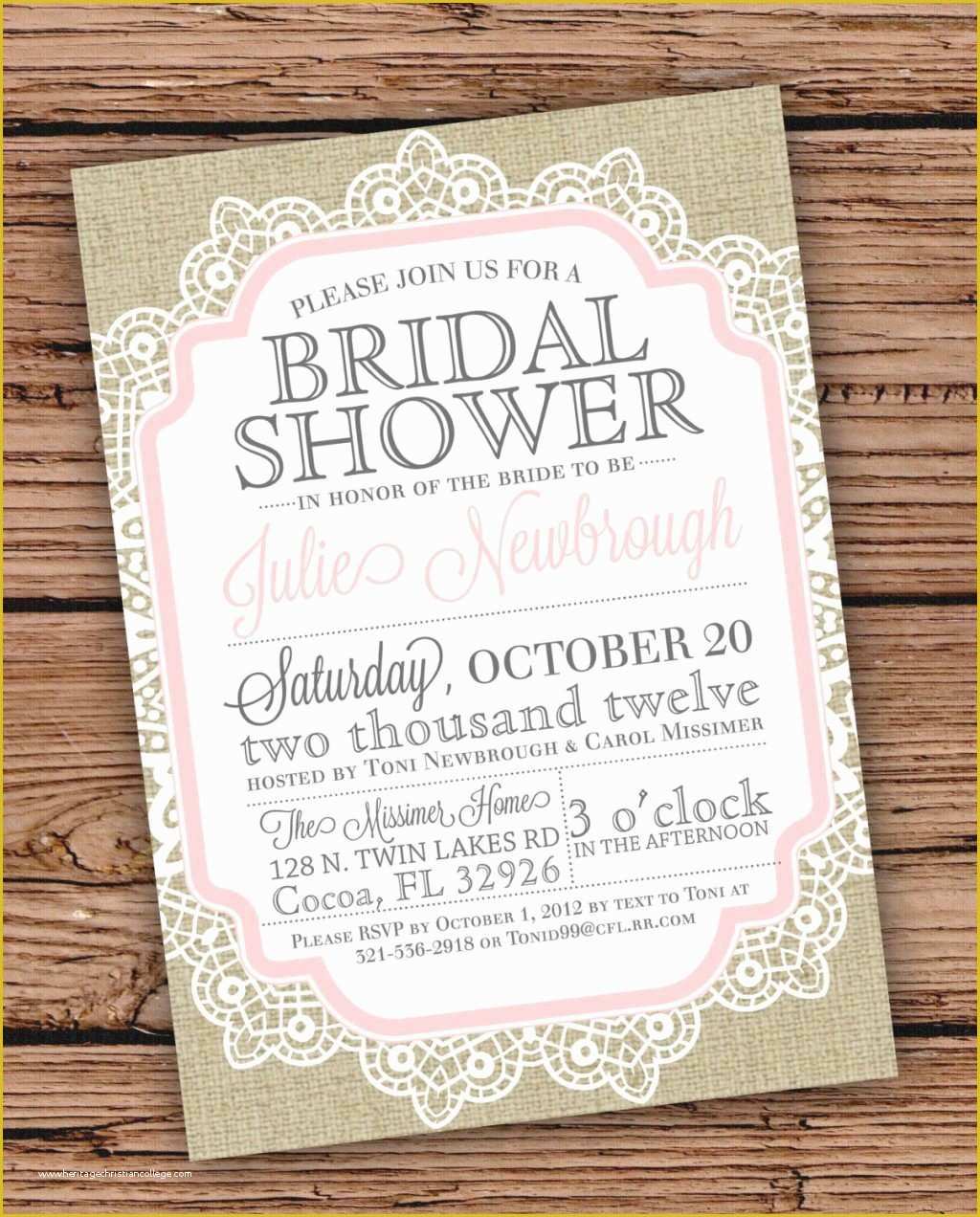Free Bridal Shower Invitation Templates for Word Of Lovely Bridal Shower Invitation Templates Microsoft Word