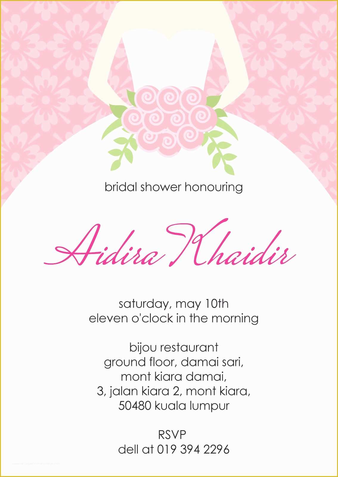 Free Bridal Shower Invitation Templates Of Your One Stop Wedding Centre Ts Deco Favors and
