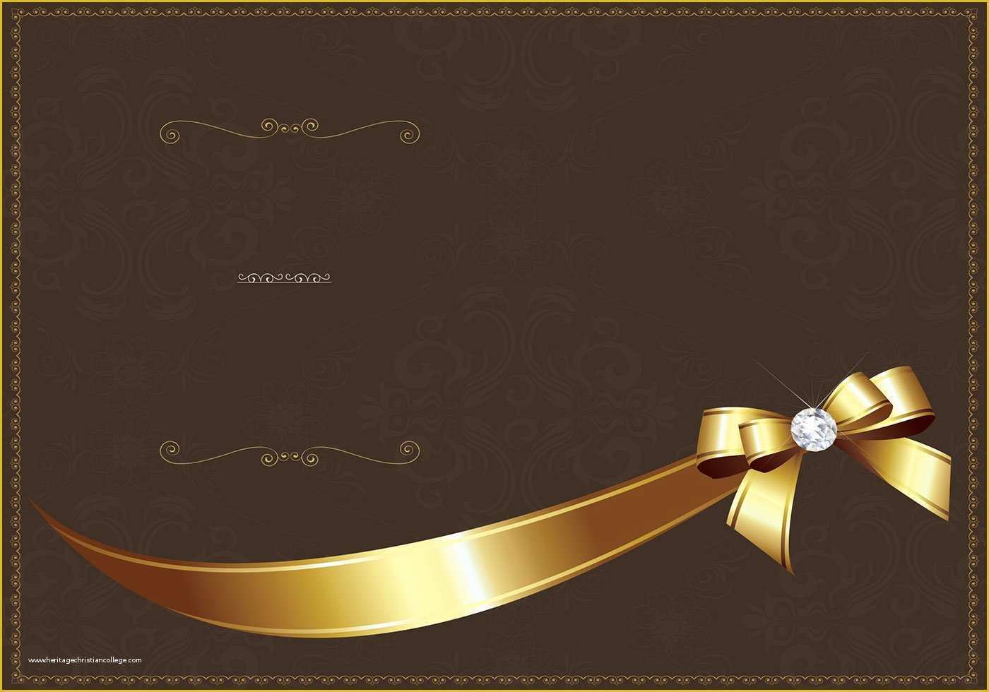 Free Bridal Shower Invitation Templates Photoshop Of Golden Luxury Invitation Psd Template Free Shop