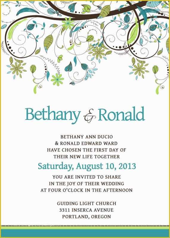 Free Bridal Shower Invitation Templates Photoshop Of Wedding Invitation Template Set Psd Shop