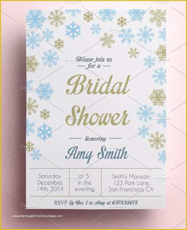 Free Bridal Shower Templates Of 26 Bridal Shower Invitation Templates Word Psd Ai