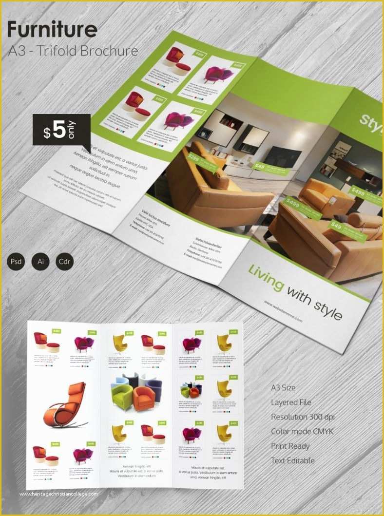 Free Brochure Design Templates Of Tri Fold Brochure Template – 45 Free Word Pdf Psd Eps