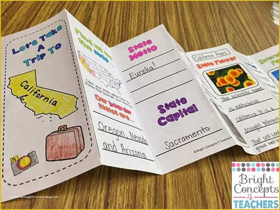 Free Brochure Templates for Students Of Bright Concepts 4 Teachers Lesson Plans and Teaching