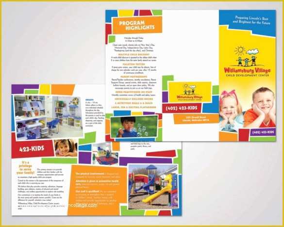 Free Brochure Templates for Students Of Daycare Flyer Template Free Yourweek D87b68eca25e