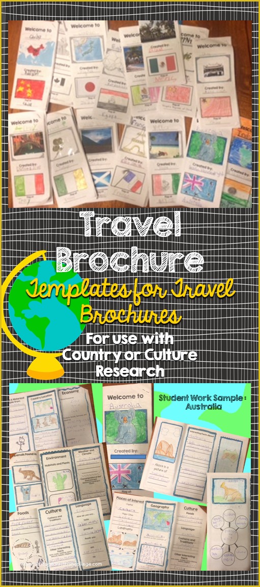 Free Brochure Templates for Students Of Travel Brochure Funluvnlearnin