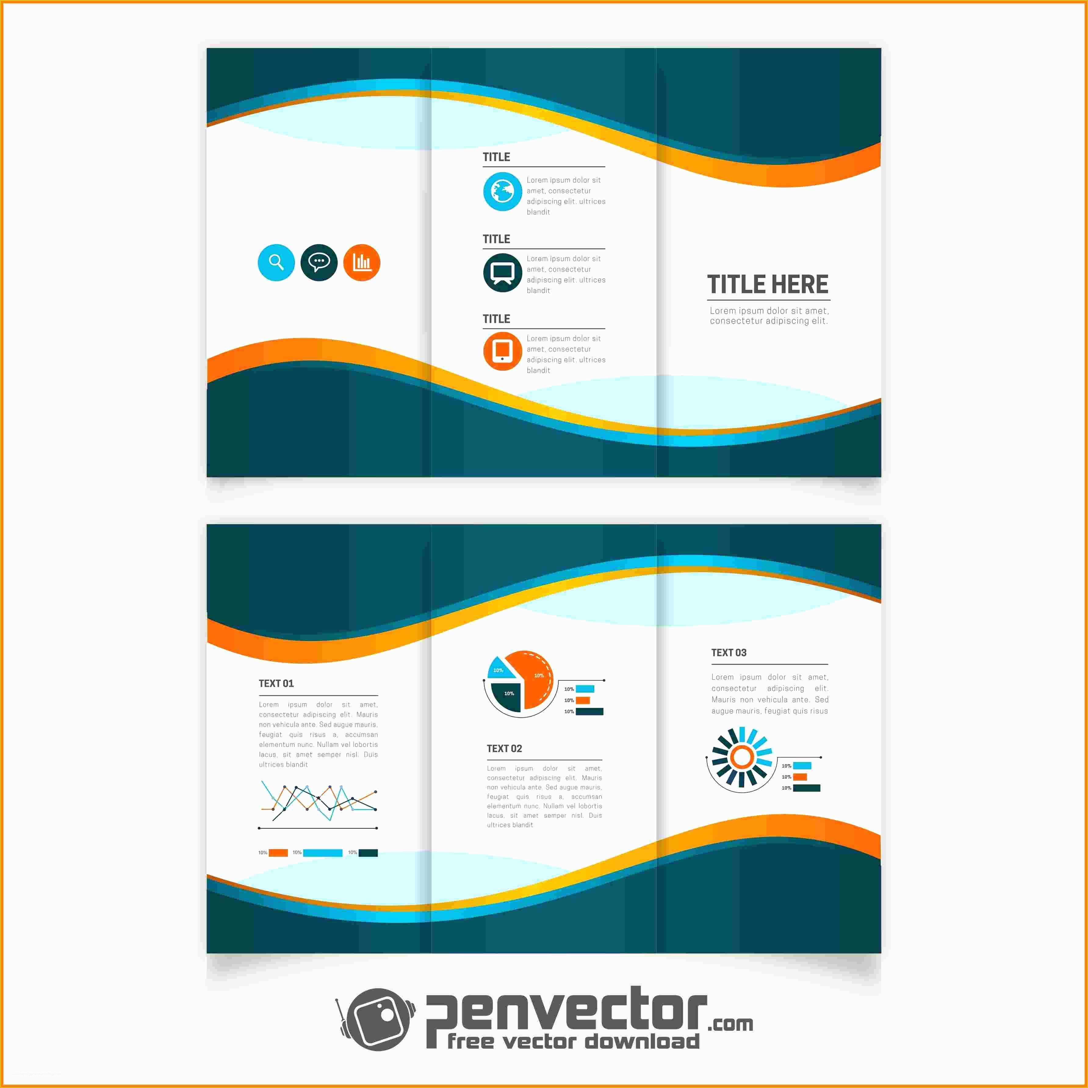 Free Brochure Templates For Word Of 7 Free Brochure Templates For 