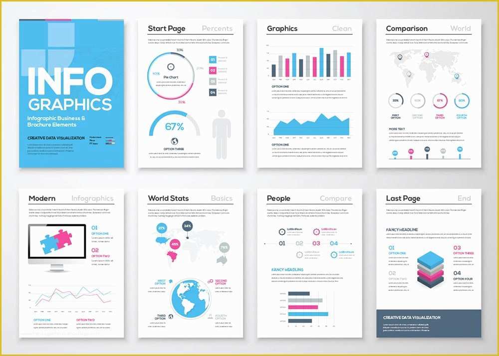 Free Brochure Templates Of 25 Best Free Infographic Elements Css Author