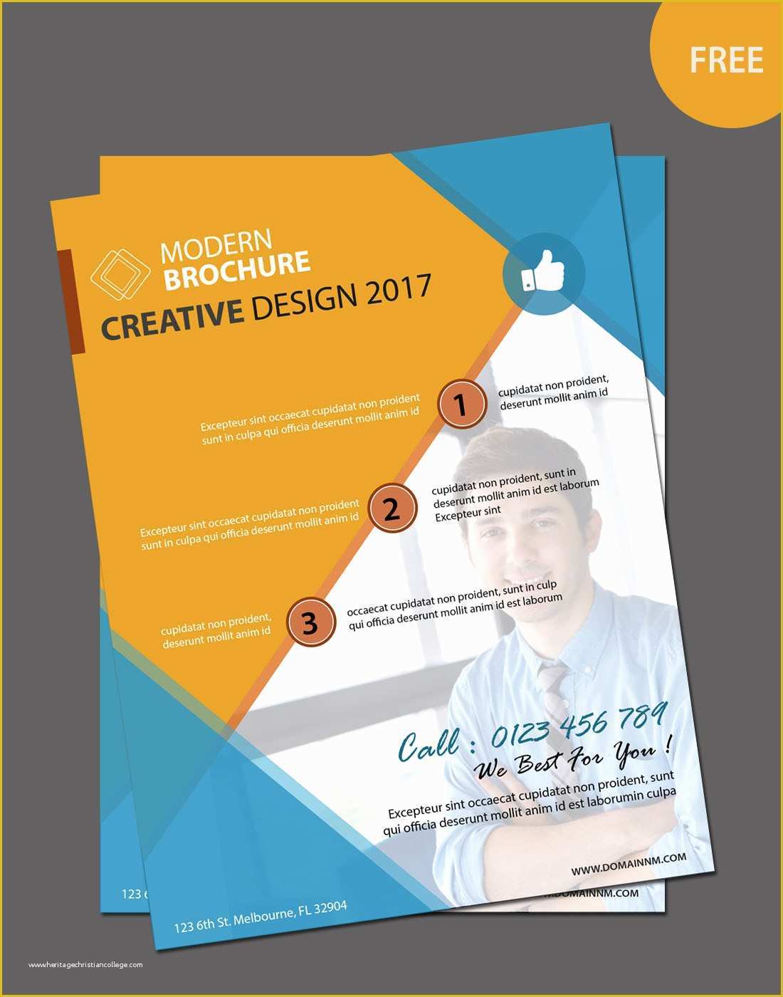 Free Brochure Templates Of Free Editable Brochure Template
