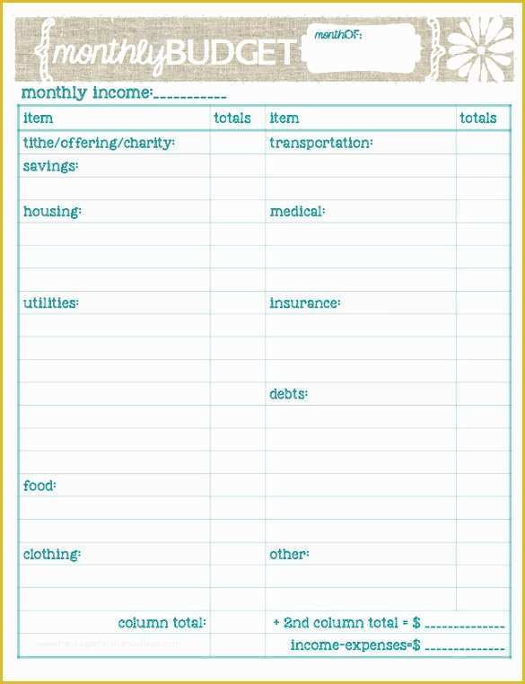 Free Budget Planner Template Of 13 Bud Tracking Templates Free Word Excel Pdf
