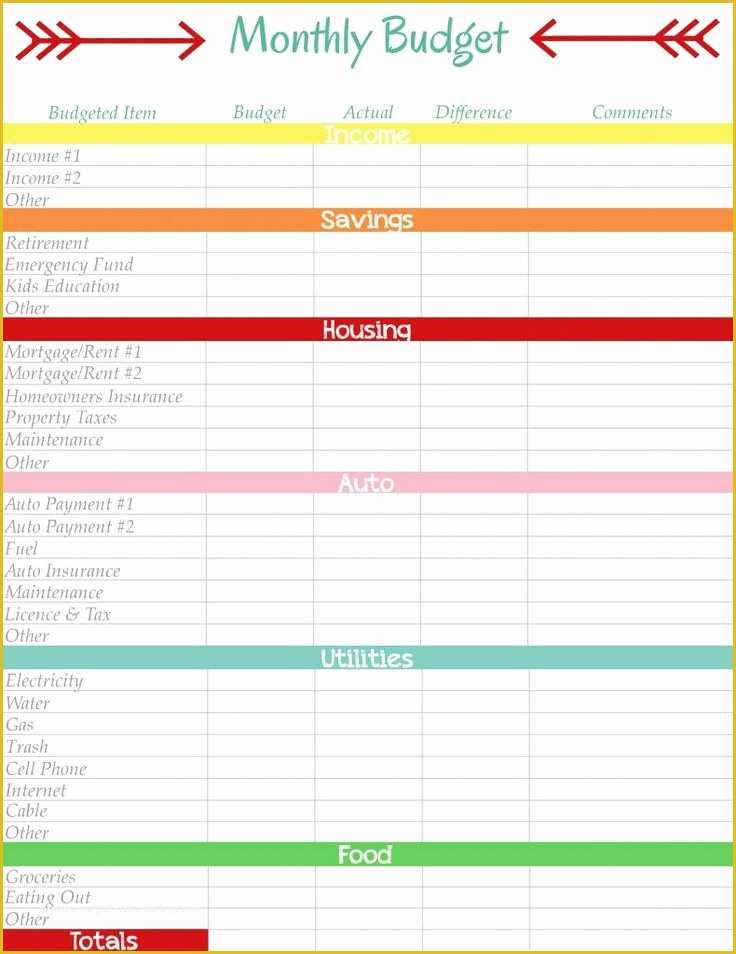 Free Budget Planner Template Of Best 25 Monthly Bud Printable Ideas On Pinterest