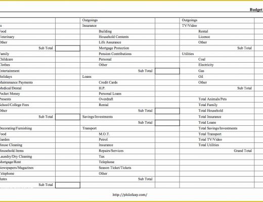 Free Budget Planner Template Of Philofaxy Bud Planner Template